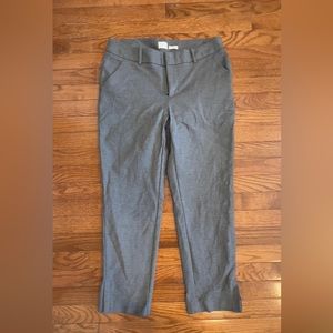 A New Day Black and Gray Work Pants Ankle Size 8